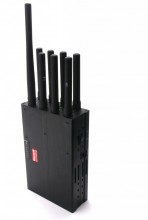 Newest All in one Jammer Portable Selectable 8 band All 2G 3G 4G Phone Signal Jammer & WiFi GPS L1 Lojack High-capacity( European version) 