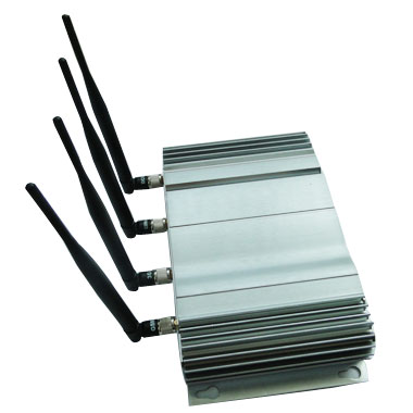 Signal blocker Thornlie - 4 Antenna 20W High Power 3G Cell phone & WiFi Jammer with Outer Detachable Power Supply