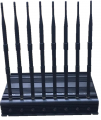 Exclusive custom 8-band indoor adjustable VHF signal jammer