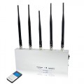 10W High Power 2G 3G Mobile Phone Signal Jammer with Remote Control