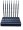 Exclusive custom 8-band indoor adjustable VHF signal jammer