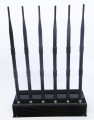 15W High Power Mobile Phone GPS Bluetooth VHF UHF Jammer with 6 Antennas