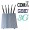 12W Powerful Desktop Style 3G Cellphone Signal Jammer with 5 Antennas