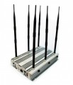 70W 6 Bands Desktop WiFi GPS 3G Phone Jammer Up to 100 Meters