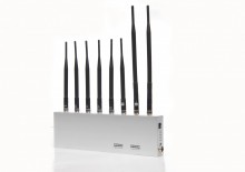 16W High Power 8 Antennas 3G 4G Bluetooth WiFi  Signal Blocker