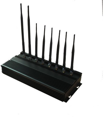 Audio jammer - 8 Bands High Power Mobile Signal Jammer GPS Lojack Jammer