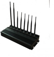 16W Powerful Tabletop Bluetooth WiFi GPS LoJack UHF VHF 3G Mobile Phone Jammer