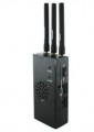 Handheld Multi-functional GPS Cellphone Signal Jammer with 3 Antennas