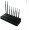 16W Powerful Tabletop Bluetooth WiFi GPS LoJack UHF VHF 3G Mobile Phone Jammer