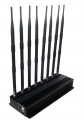 Powerful Desktop Design GPS WiFi UHF VHF LoJack Mobile Phone Signal Jammer