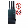 3W Portable 3 Antennas 2G 3G Mobile Phone Signal Jammer