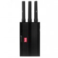 6 Antennas Handheld Selectable 3G 4G Full Frequency Cellphone Signal Jammer & WiFi Jammer