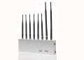 12W High Power 8 Antennas Bluetooth WiFi GPS VHF UHF 3G Signal Blocker