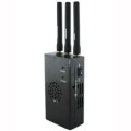 Portable 3 Antennas XM Radio LoJack 4G Mobile Phone Signal Jammer