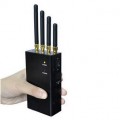 Portable 4 Band 2W 3G Cellphone Bluetooth Signal Jammer