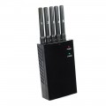 Portable 5 Antennas GPS 3G Mobile Phone Signal Jammer