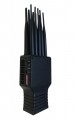 Handheld 10 Antennas Jammer All Cell Phone WiFi UHF VHF Blocker