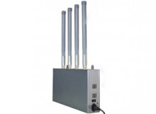 40W High Power Omnidirectional 4 Antennas 3G Mobile Phone Signal Jammer 