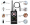 Portable multifunctional intelligent wireless signal RF detector