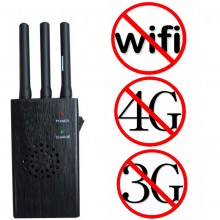 3 Antennas Handheld Wireless Video WiFi Bluetooth Signal Blocker