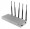 5 Antennas Table-top Powerful 3G Cell Phone Signal Jammer