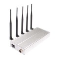 High Power Desktop 5 Antennas 3G Cell Phone Signal Jammer