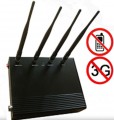Powerful Desktop 4 Antennas 3G Cellphone Signal Blocker