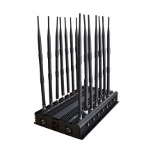 Powerful 14 Antennas GPS 3G 4G Phone Blocker & WiFi UHF VHF & All Bands Signal Jammer