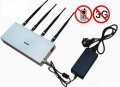 Desktop 4 Antennas Remote Controlled 2G 3G Cellphone Signal Jammer