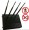 Powerful Desktop 4 Antennas 3G Cellphone Signal Blocker