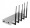 5 Antennas Table-top Powerful 3G Cell Phone Signal Jammer