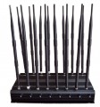 16 Antennas Adjustable Powerful All Bands WiFi UHF VHF GPS Lojack Signal Jammer & 3G 4G Signal Blocker